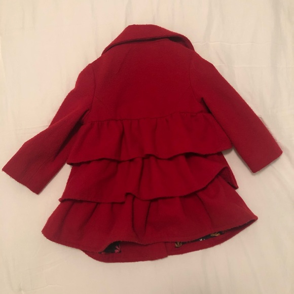 Cherokee Red Ruffle Will Blend Coat - Picture 3 of 5